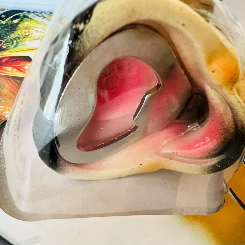 New Bass Bottle Opener - Green Fish Design
